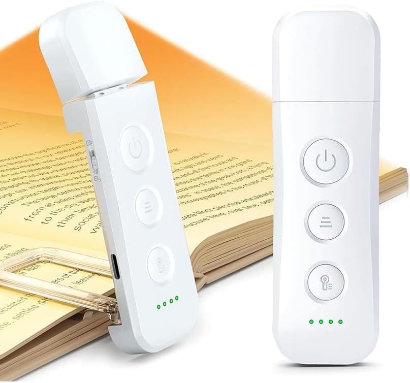 Glocusent 13 luces LED para leer por la noche, regalos para amantes...