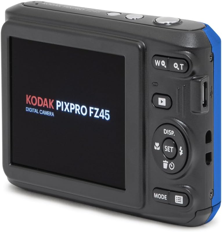 KODAK PIXPRO FZ45 - Cámara digital compacta de 16 MP, zoom óptico 4...