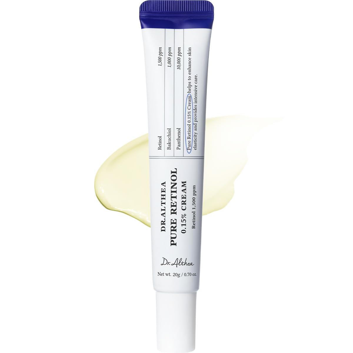 Dr.Althea Pure Retinol 0.15% Cream, cuidado de la piel vegano corea...