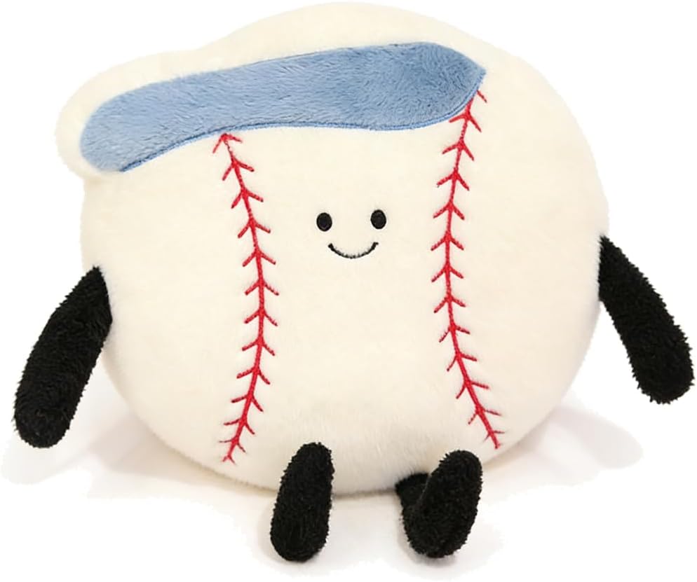 MUALML Linda Almohada de Béisbol Suave Animal de Peluche de Béisbol...