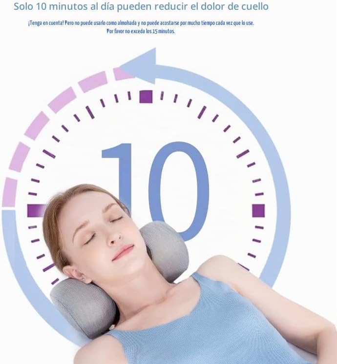 Bespilow Almohada de apoyo para el cuello, dispositivo de tracción...
