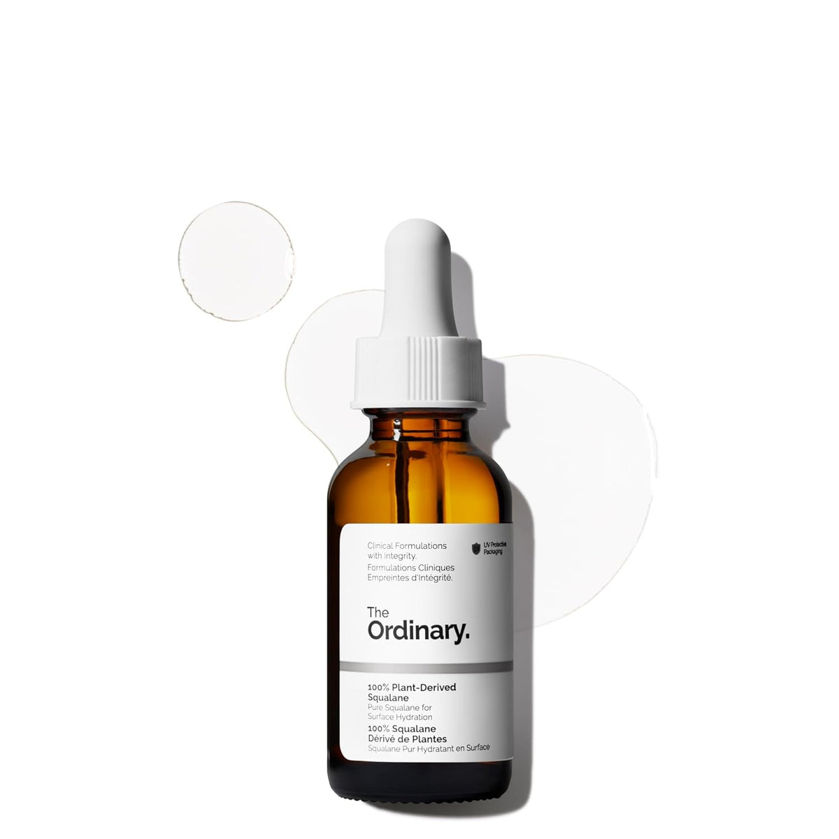 The Ordinary Squalane 100% derivado de plantas, para piel y cabello...