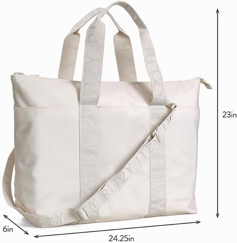 Itzy Ritzy Belong - Bolsa de pañales, bolsa ligera con 10 bolsillos...