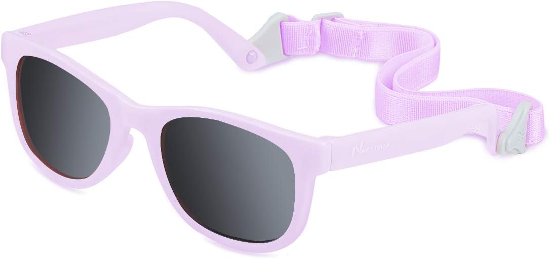 Nacuwa Gafas de sol para bebé, 100% a prueba de rayos UV, para bebé...
