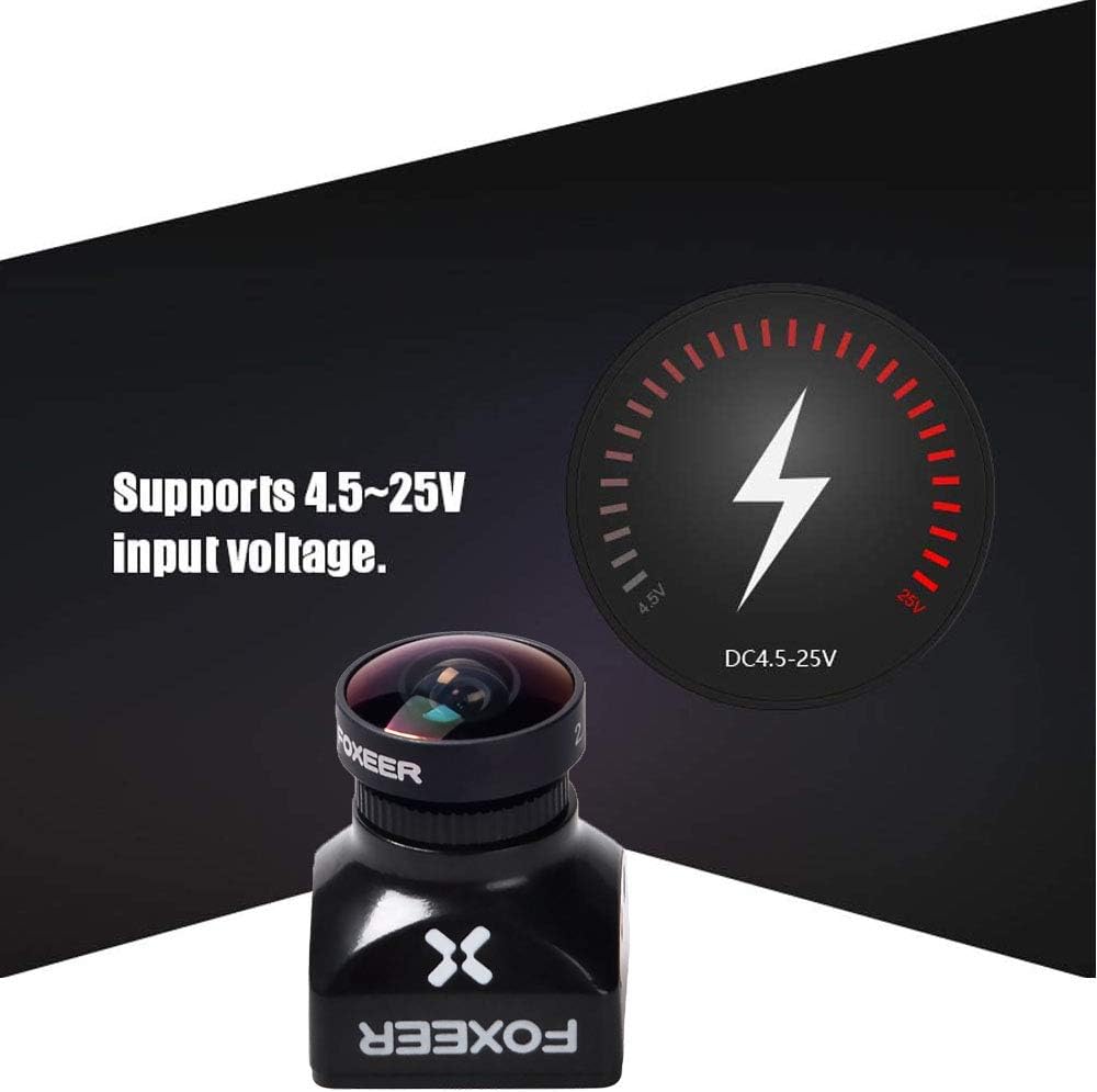 FOXEER Cámara FPV Razer Mini 1200TVL 1\/3" Sensor CMOS Lente de...
