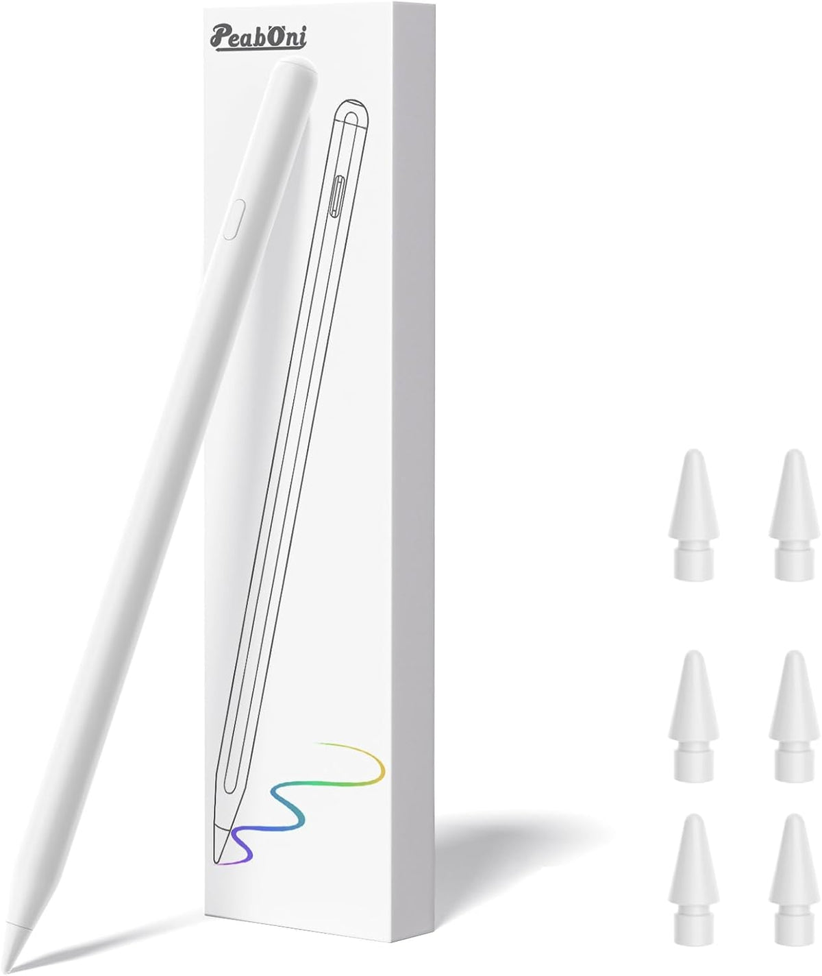Lápiz óptico para iPad 2018-2026, USB C de 8 minutos, 3 veces carga...