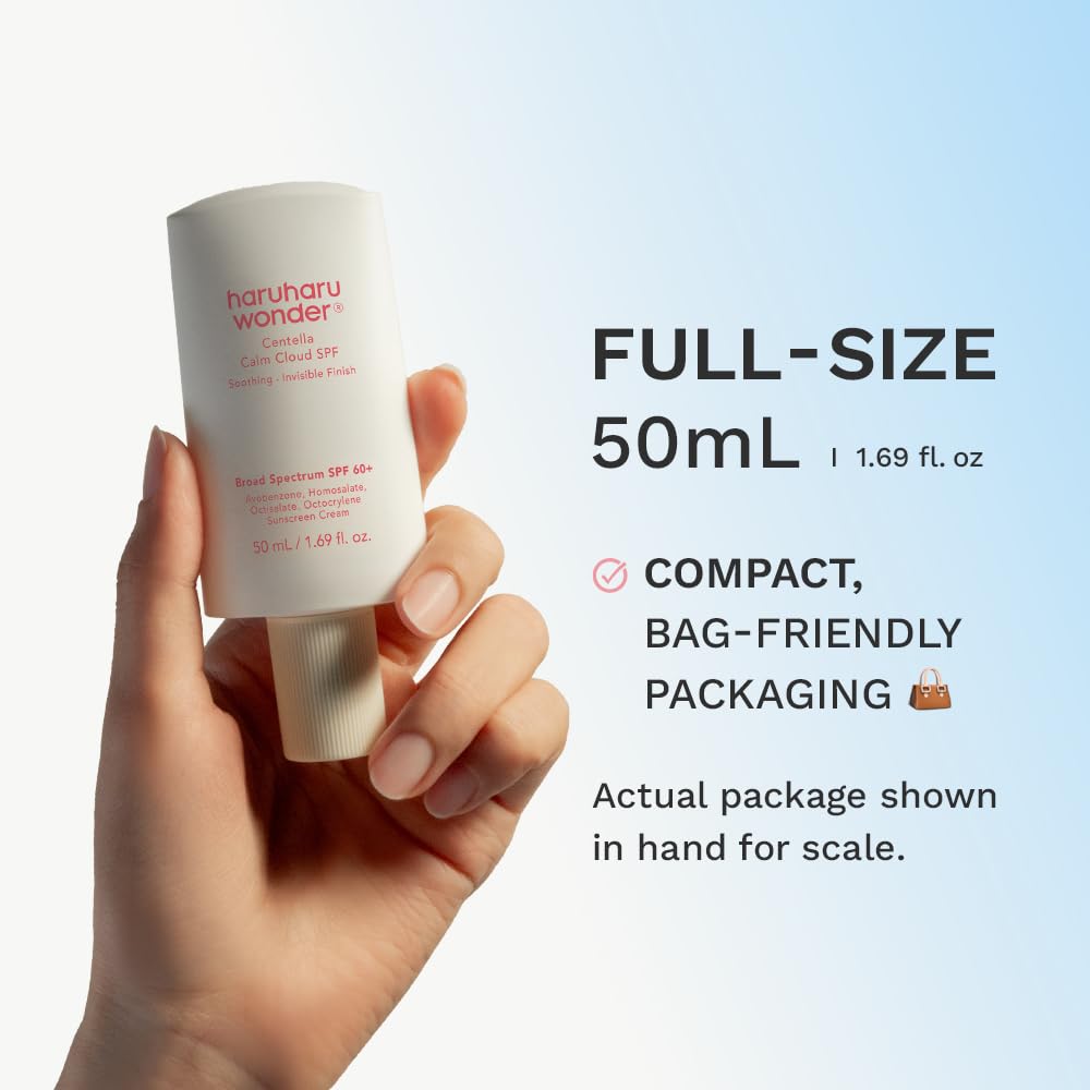 Haruharu Wonder Centella Calm Cloud Protector facial solar SPF 60+,...