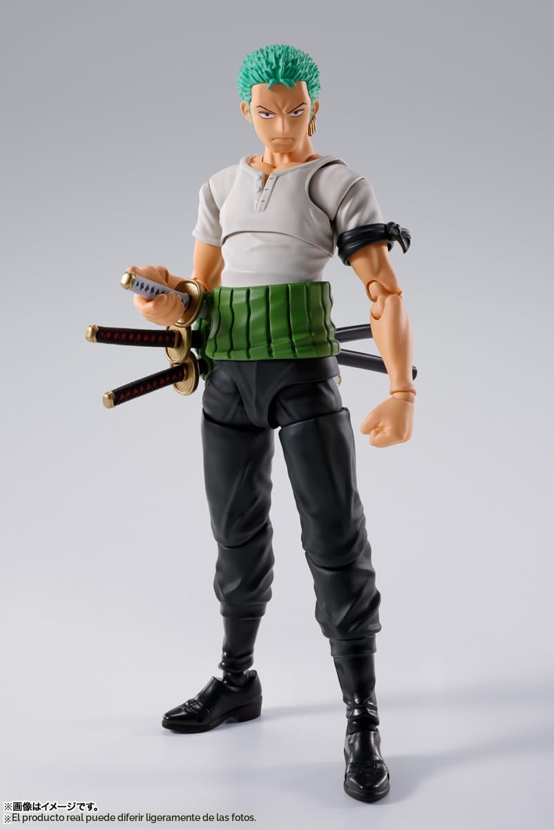 TAMASHII NATIONS - Una pieza - Roronoa Zoro -Romance Dawn- Figura d...