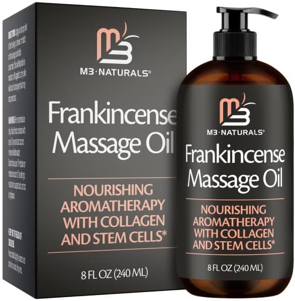 M3 - Aceite esencial de masaje de incienso, colágeno y células madr...