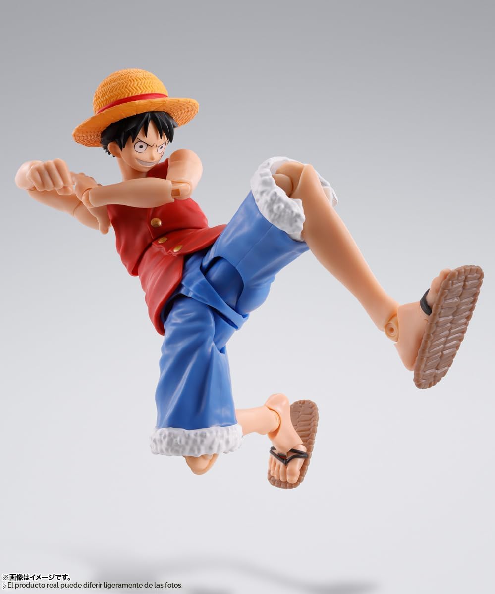 TAMASHII NATIONS - One Piece - Monkey D. Luffy -Romance Dawn- Figur...