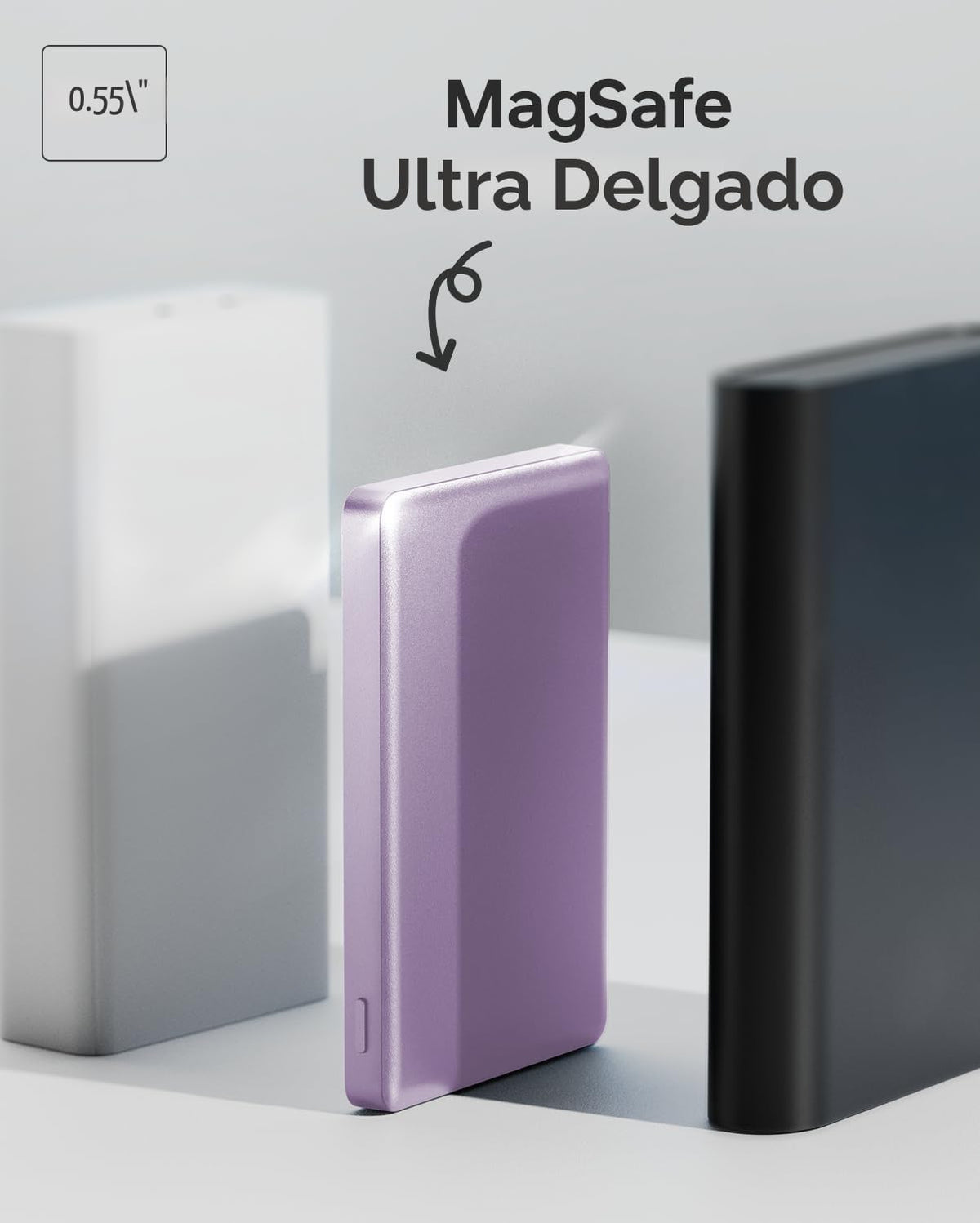 ULiXWH 10,000 mAh para cargador MagSafe Power Bank de carga rápida...