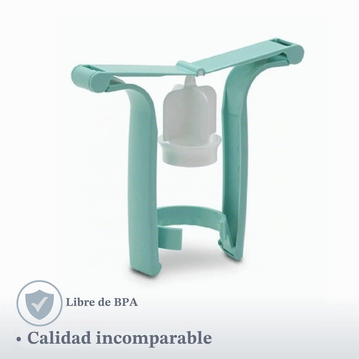 Ameda Extractor de leche manual con una sola mano con estimulador d...