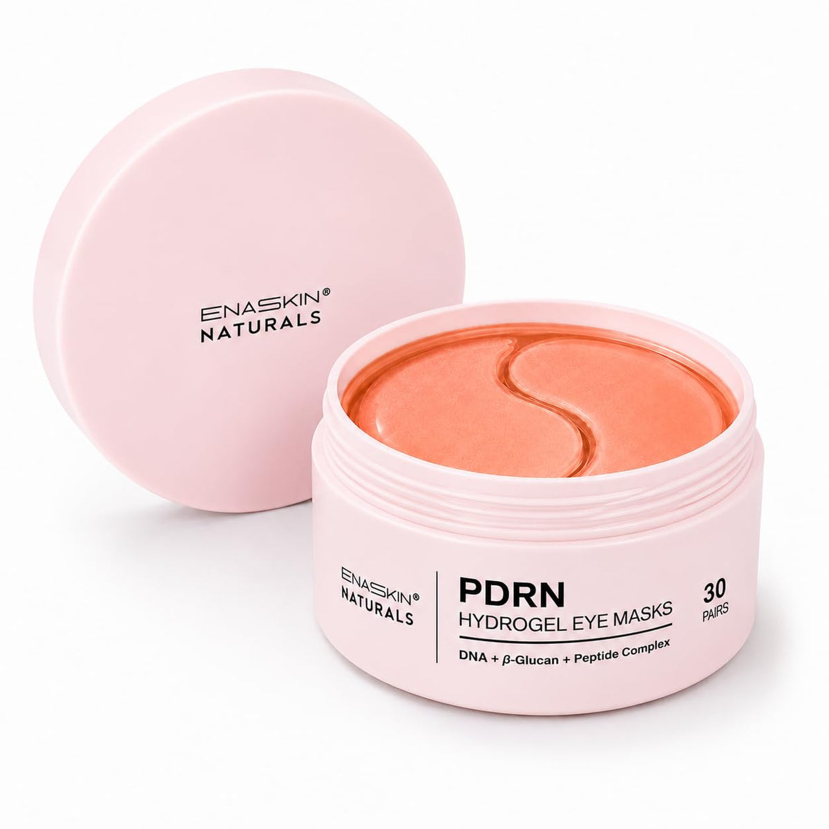 Enaskin Naturals PDRN - Parches de péptido debajo de los ojos para...