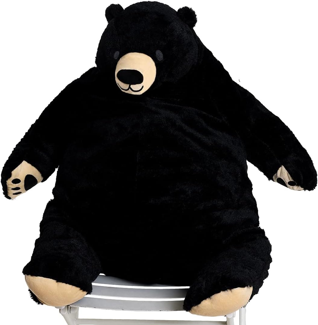 MIAOHAHA Oso de Peluche Juguete de Peluche Oso de Peluche Negro Muñ...