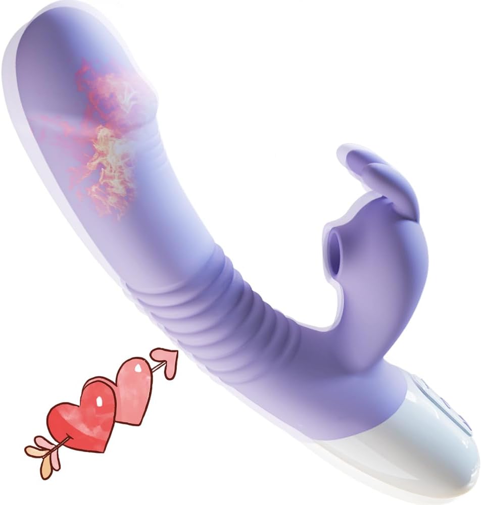 Juego de juguetes de placer con orejas de conejo, 7 modos potentes...
