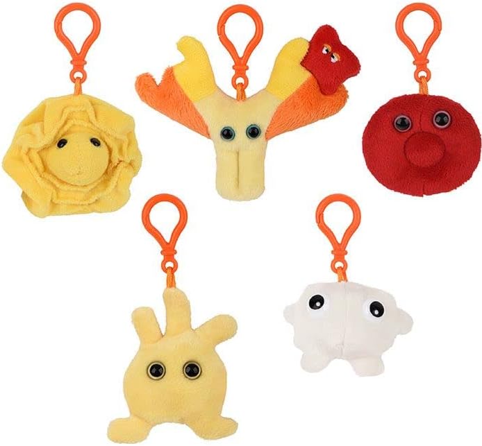 GIANT MICROBES Caja de regalo con temática de células sanguíneas, l...