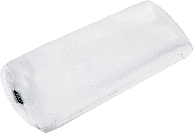 Demelon Funda de almohadas cervicales para el cuello color blanco