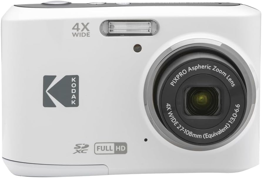 KODAK PIXPRO FZ45 - Cámara digital compacta de 16 MP, zoom óptico 4...