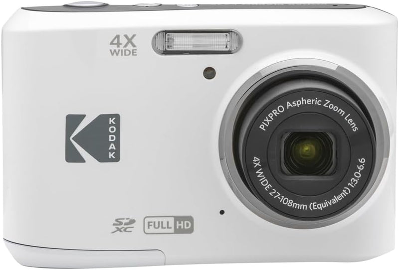 KODAK PIXPRO FZ45 - Cámara digital compacta de 16 MP, zoom óptico 4...