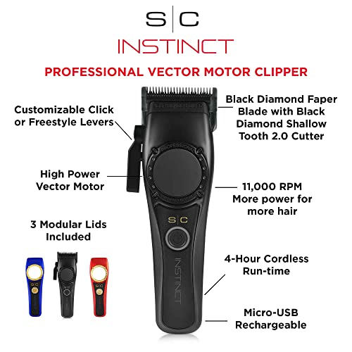 Stylecraft Instinct - Cortadora de pelo inalámbrica profesional con...