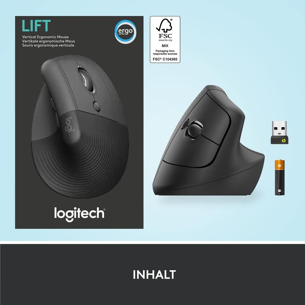 Logitech Ratón ergonómico vertical