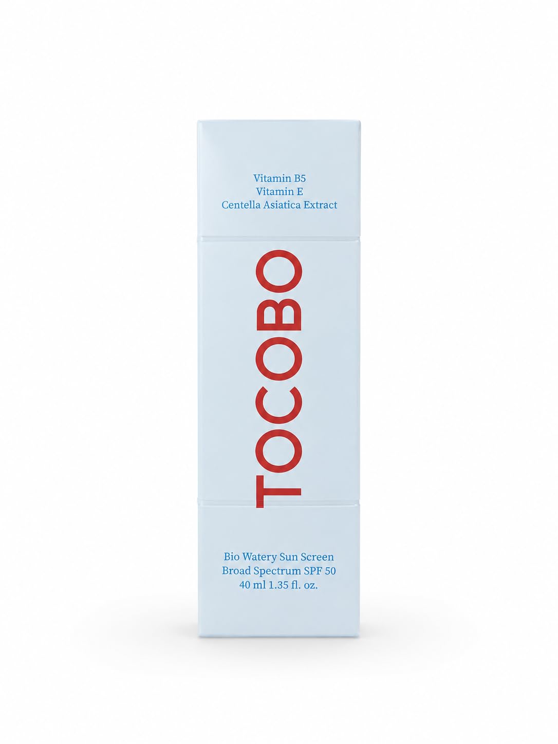 TOCOBO Bio Watery Sunscreen SPF 50 - Crema solar facial coreana de...