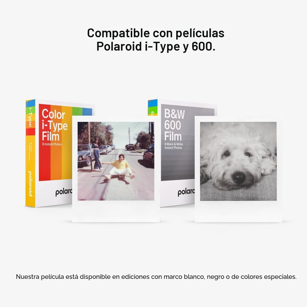 Polaroid Now I-Type - Cámara instantánea - Blanco (renovada Premium)