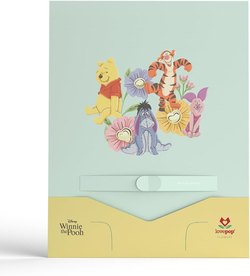 Lovepop Ramo de flores emergentes de papel de Winnie the Pooh de Di...