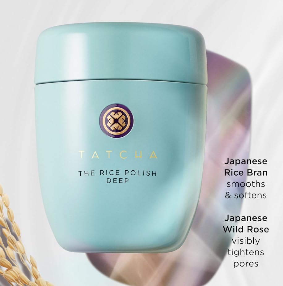 Tatcha: El esmalte de arroz. Exfoliante diario no abrasivo