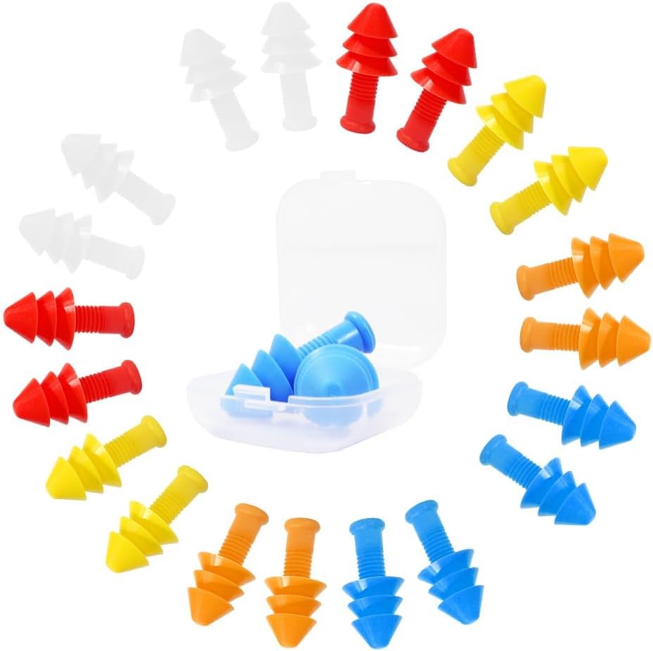 Voohinddaa Tapones para los oídos para dormir, 10 pares de tapones...