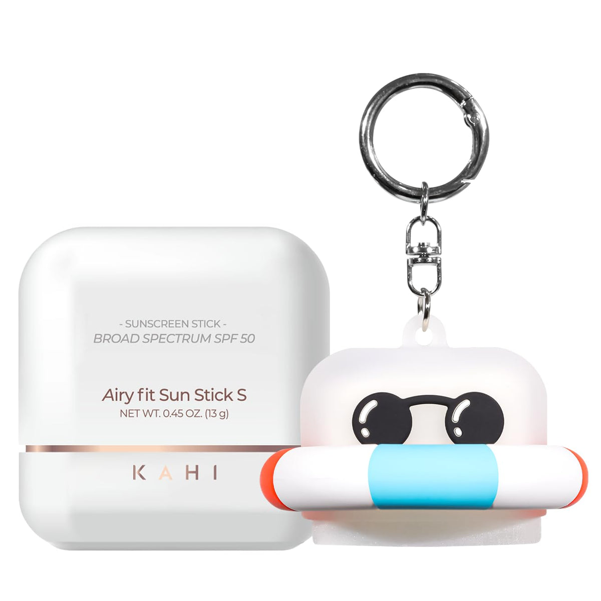 KAHI Airy Fir Sun Stick S - Llavero de tubo SPF 50+ - Protector sol...