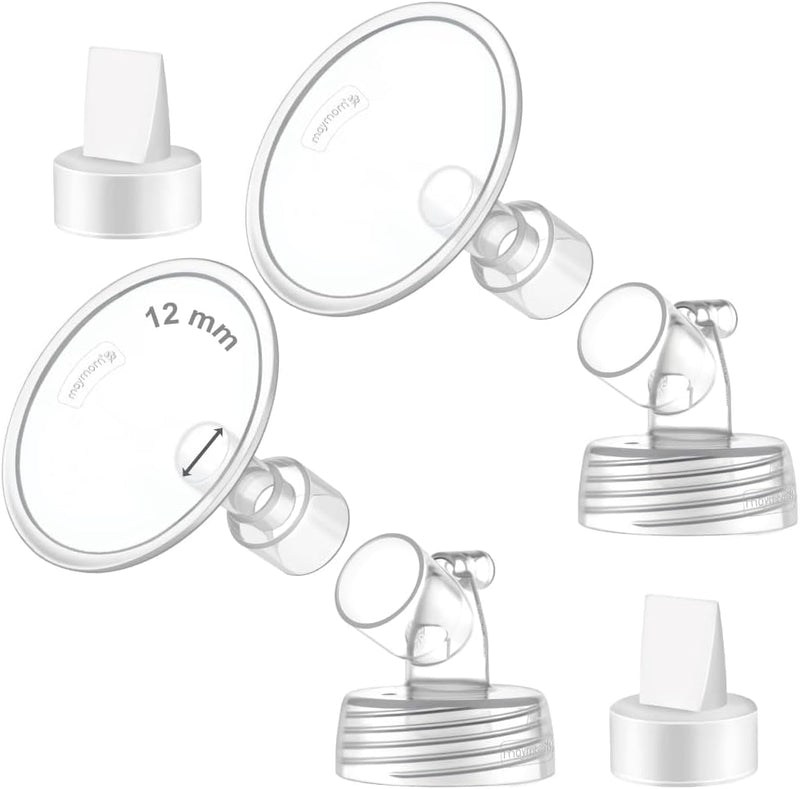 2 piezas de bomba Maymom de cuello ancho de dos piezas de 0.472 pul...