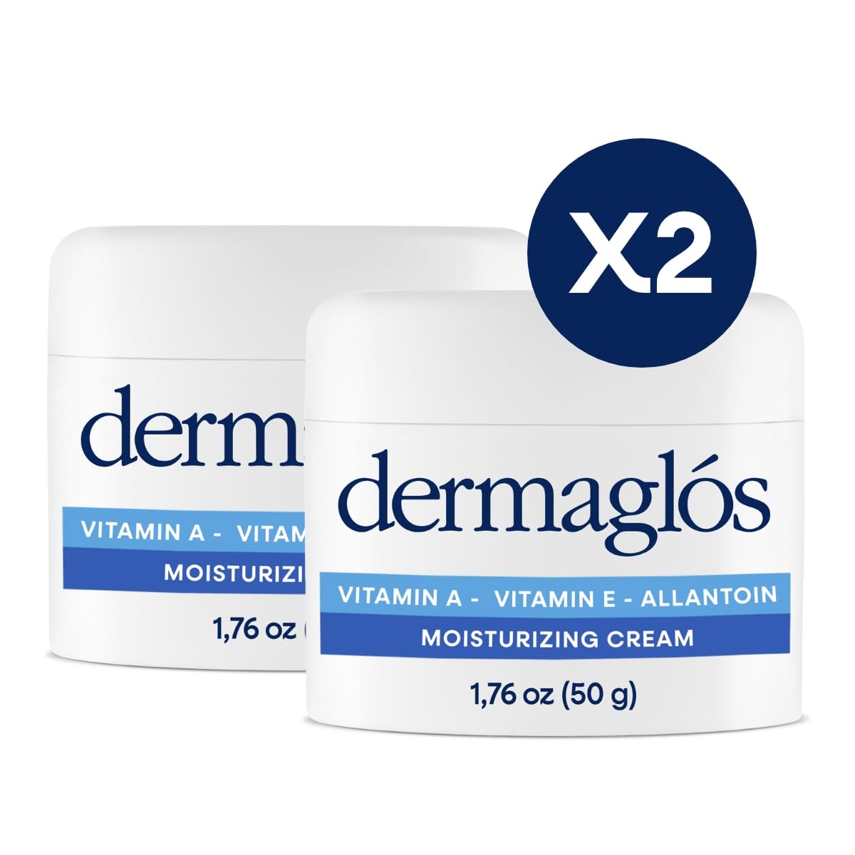 Dermaglós Paquete de 2 crema hidratante, cuidado posterior del tatu...