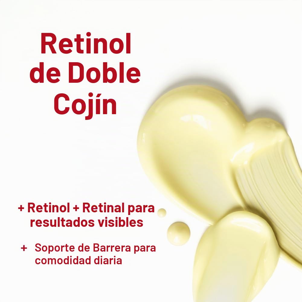 Rothea Crema doble de retinol, antienvejecimiento con retinol + ret...