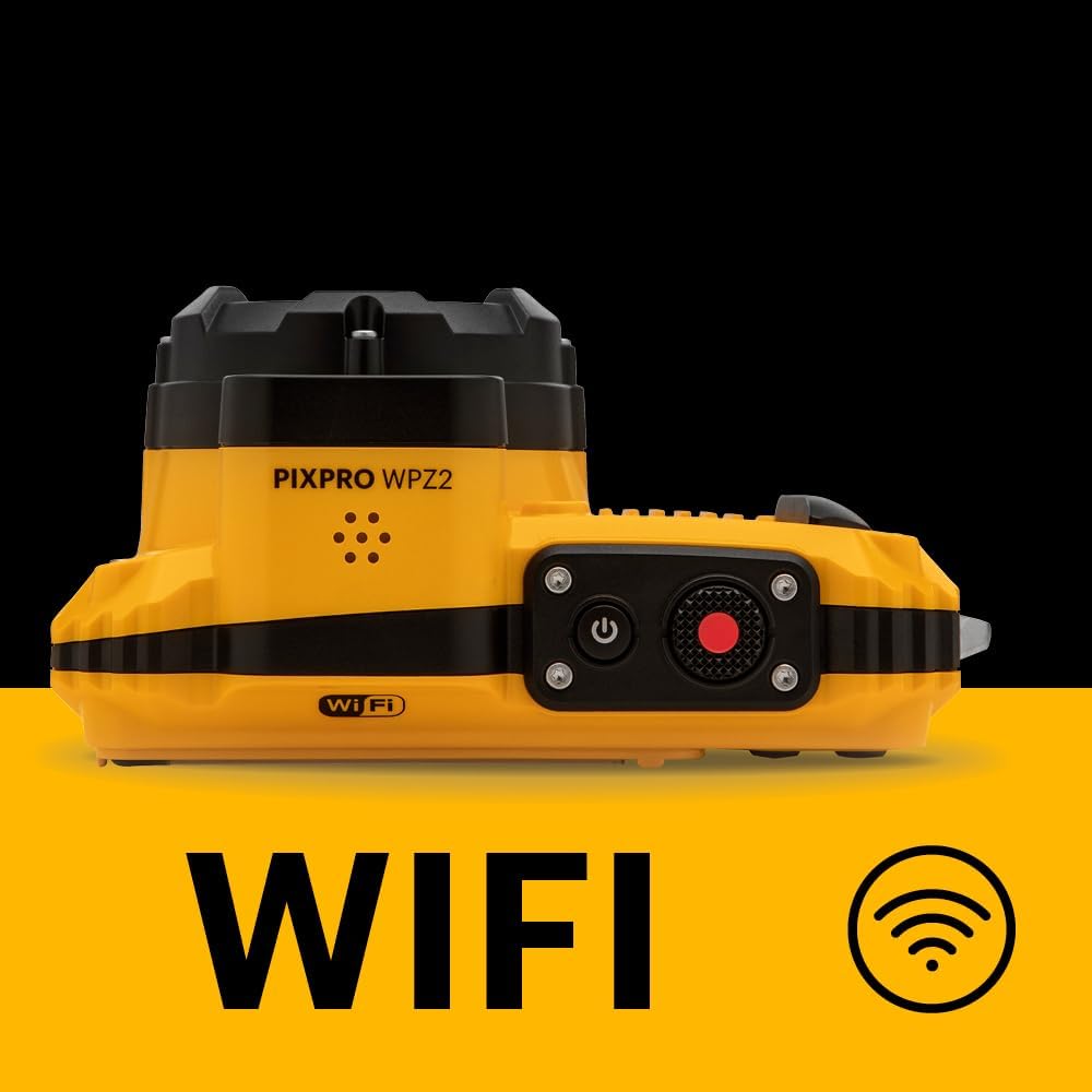 KODAK PIXPRO WPZ2 - Cámara digital impermeable de 16 MP, 49.2 ft, z...