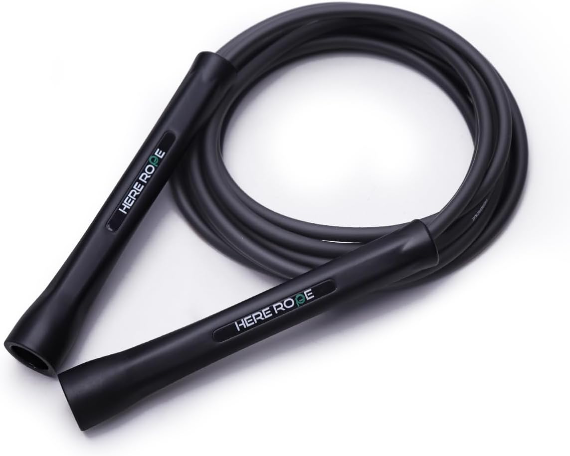 Hererope - Cuerda de saltar de PVC de 0.236 in para hombres y mujer...