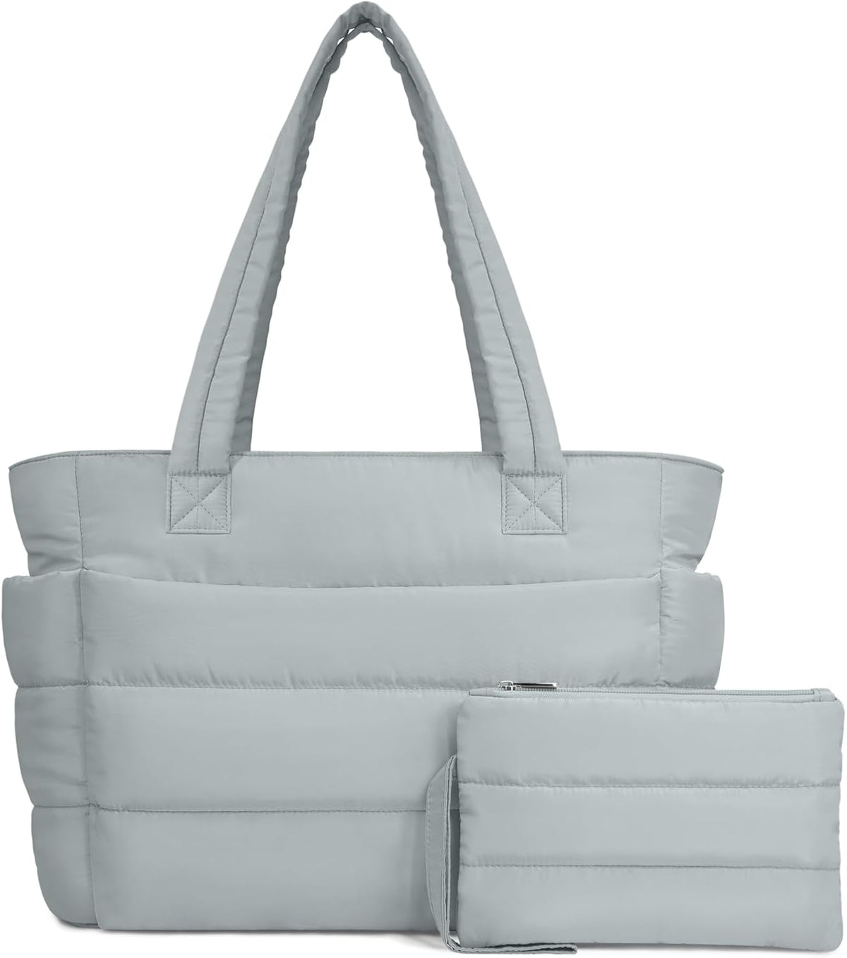 TOPDesign Bolsa Tote Acolchada para Mujer, Bolso de Mano Ligero Inf...