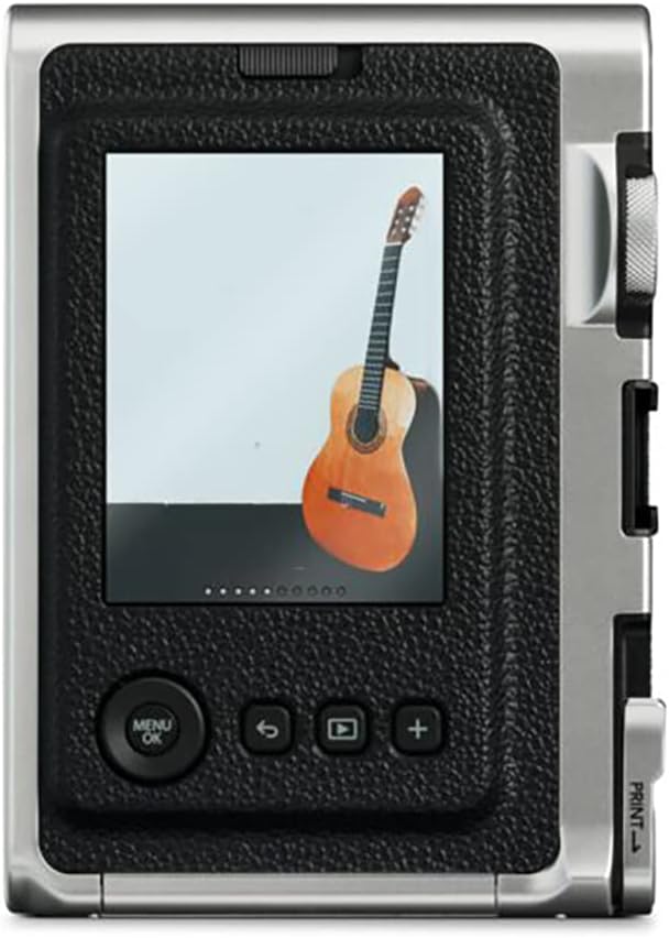Fujifilm Cámara instantánea Instax Mini EVO, diseño compacto y port...