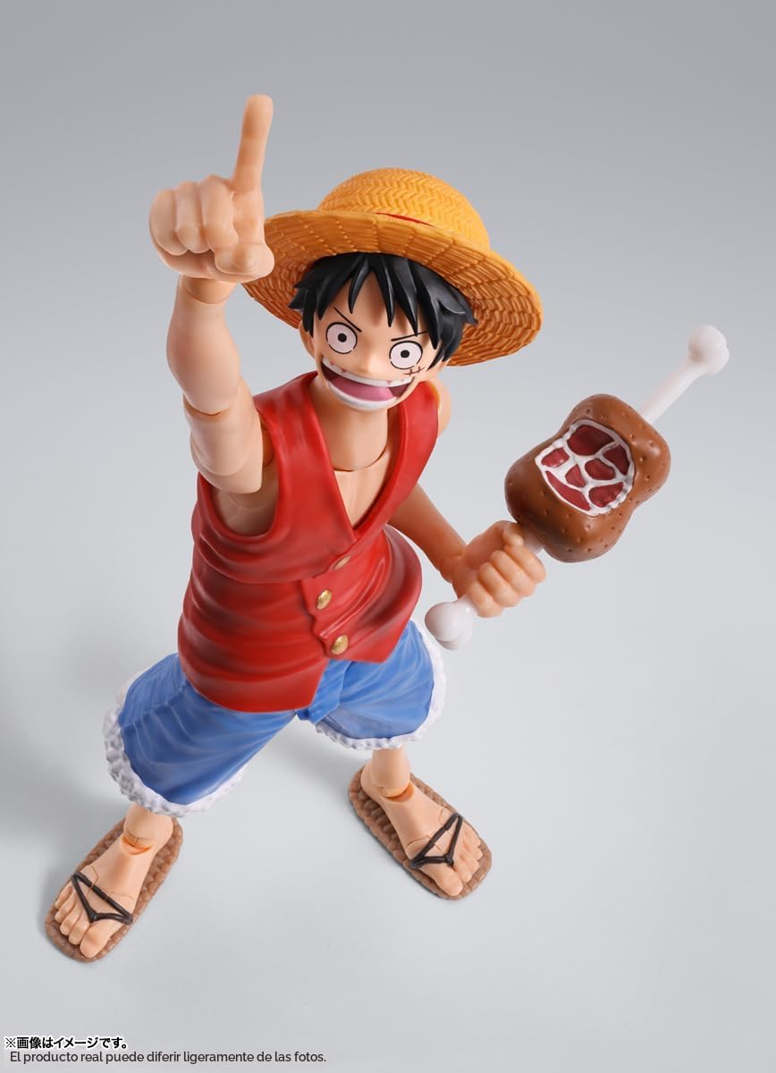 TAMASHII NATIONS - One Piece - Monkey D. Luffy -Romance Dawn- Figur...