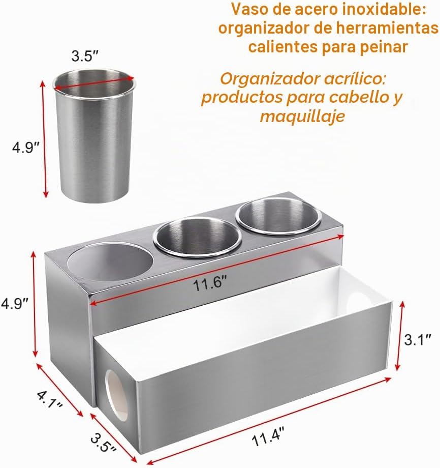 GFWARE Organizador de Herramientas para el Cabello - Organizadores...