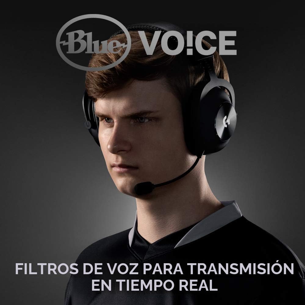 Logitech G Auriculares inalámbricos para juegos PRO X Lightspeed -...