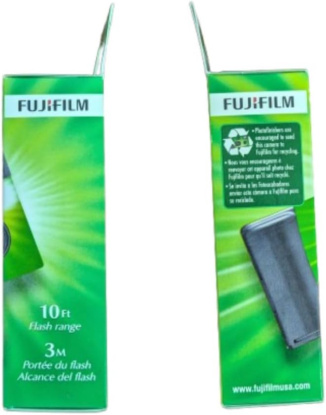 Fujifilm QuickSnap Flash 400 - Cámara de 1.378 in con flash, 27 Exp...