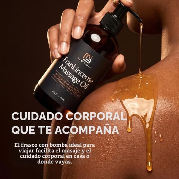 M3 - Aceite esencial de masaje de incienso, colágeno y células madr...