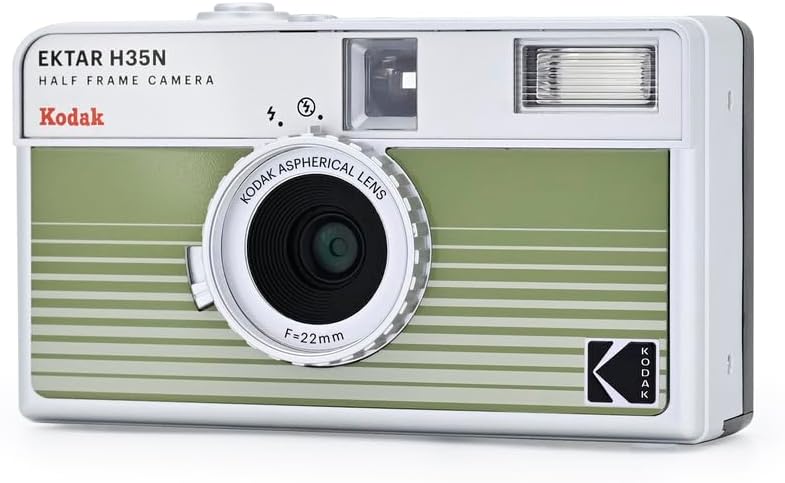 Kodak EKTAR H35N - Cámara de película de medio marco, 1.49 pulgadas...