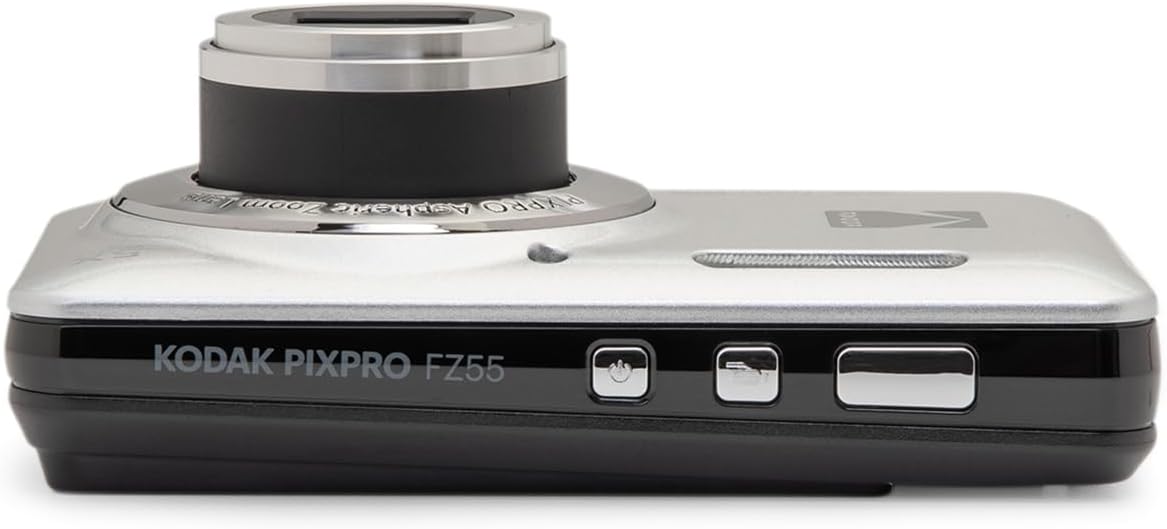 KODAK PIXPRO FZ55-GRY - Cámara digital de sensor CMOS de 16MP con z...