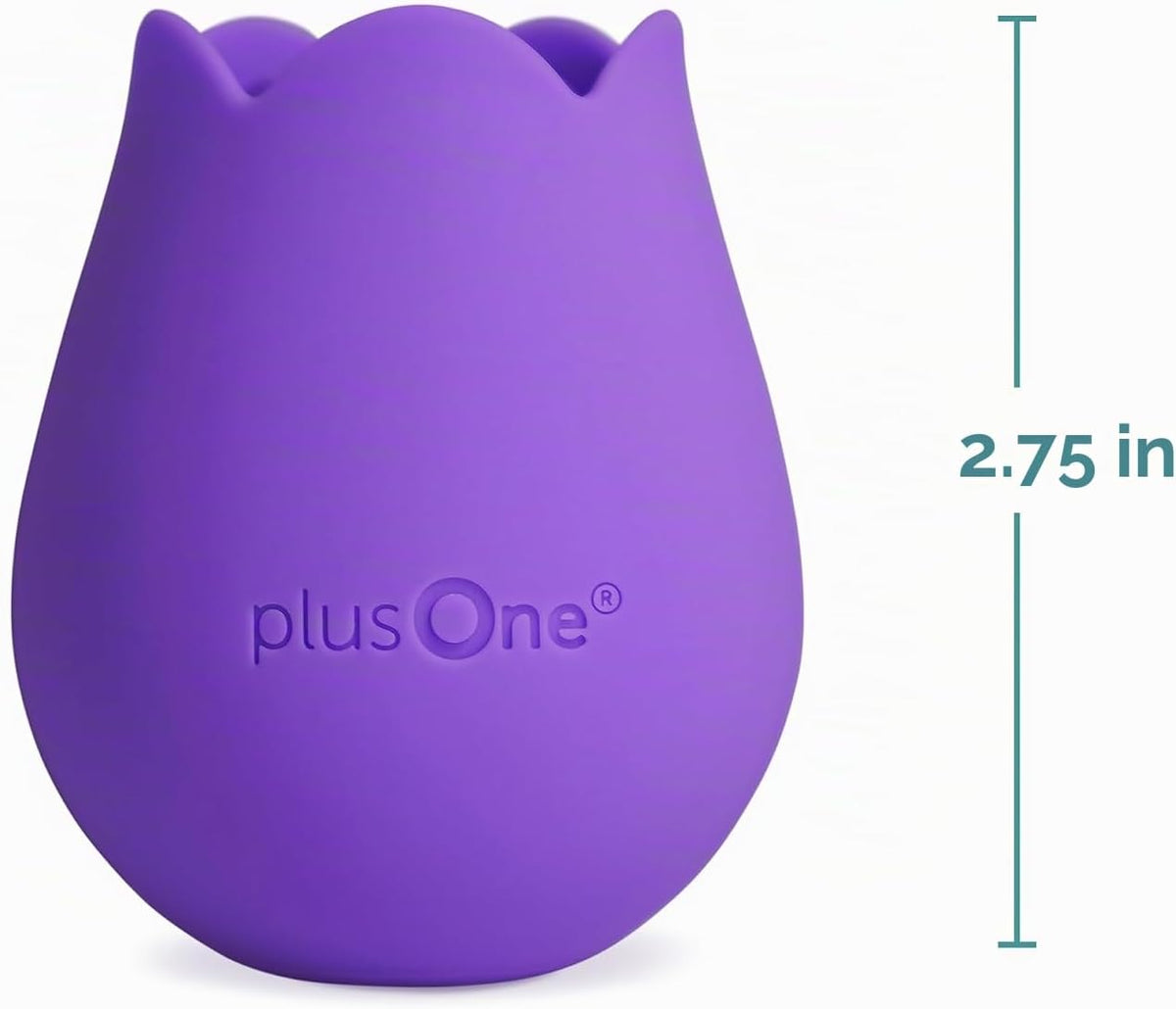 plusOne Rose Toy Vibrador para mujer, estimulador de pezón y clítor...