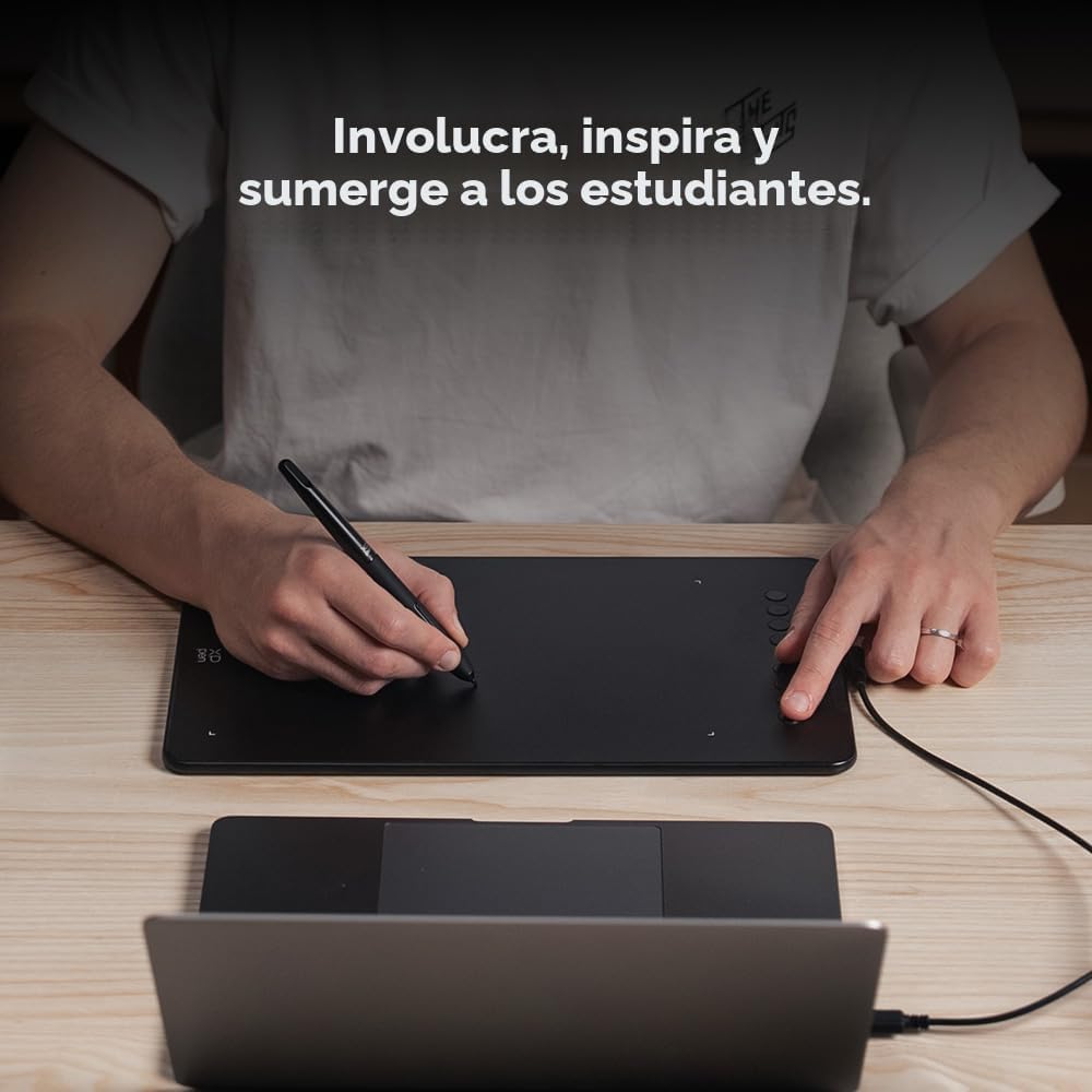 XPPen - Tableta de dibujo Deco 01 V3 actualizada, sensibilidad a la...