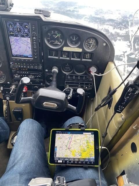 Pilot Kneeboard para teléfonos inteligentes, mini tabletas, iPhone,...