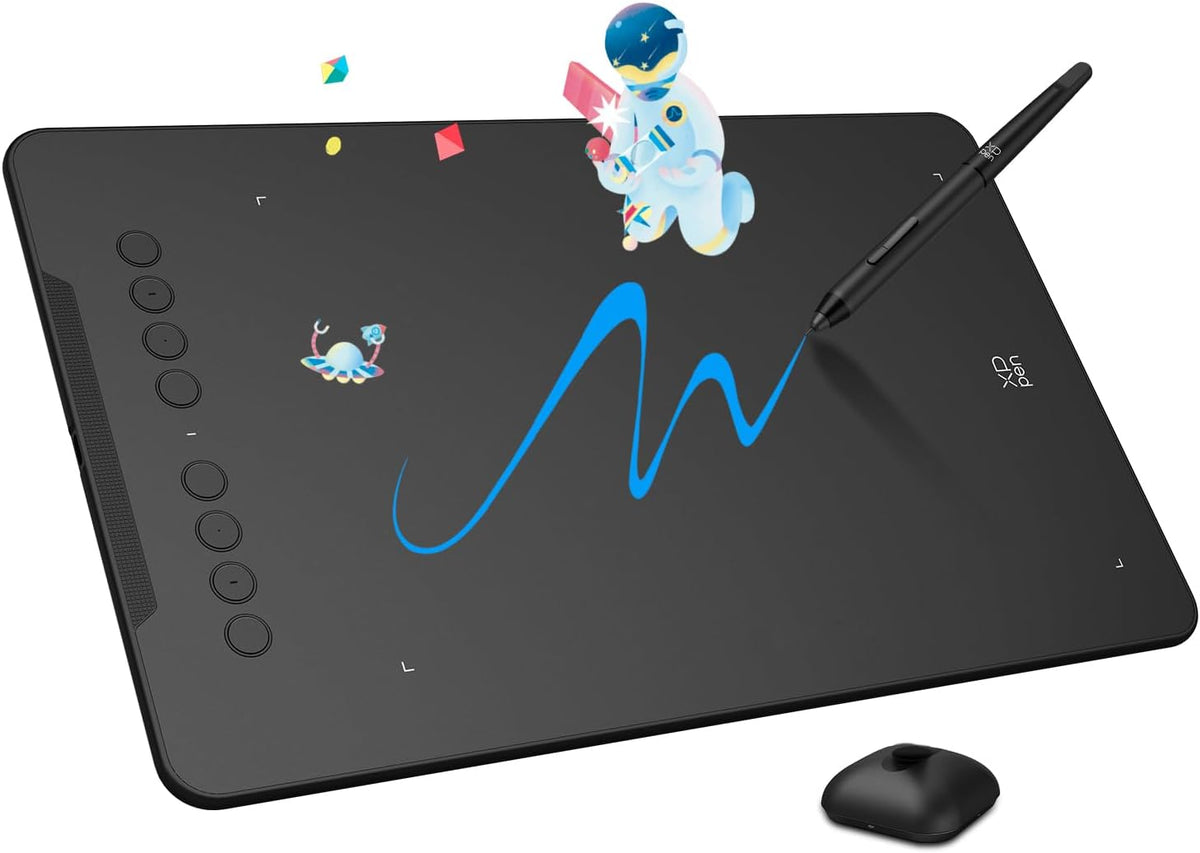 XPPen - Tableta de dibujo Deco 01 V3 actualizada, sensibilidad a la...