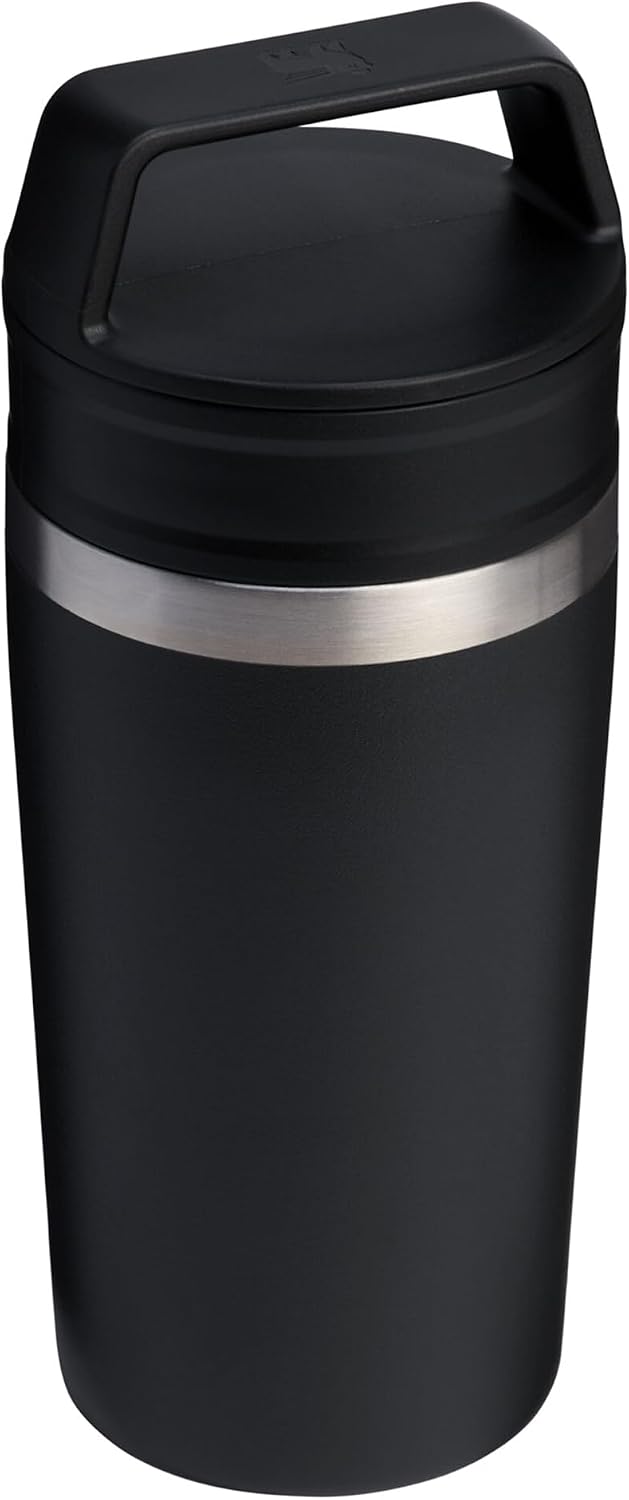 STANLEY 1913 Café to-Go Taza De Viaje 0.35L - Negro | Mantiene 4 ho...
